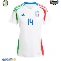 Ženski Nogometni dresi Italija Federico Chiesa #14 Gostujoči EP 2024 Kratek Rokav